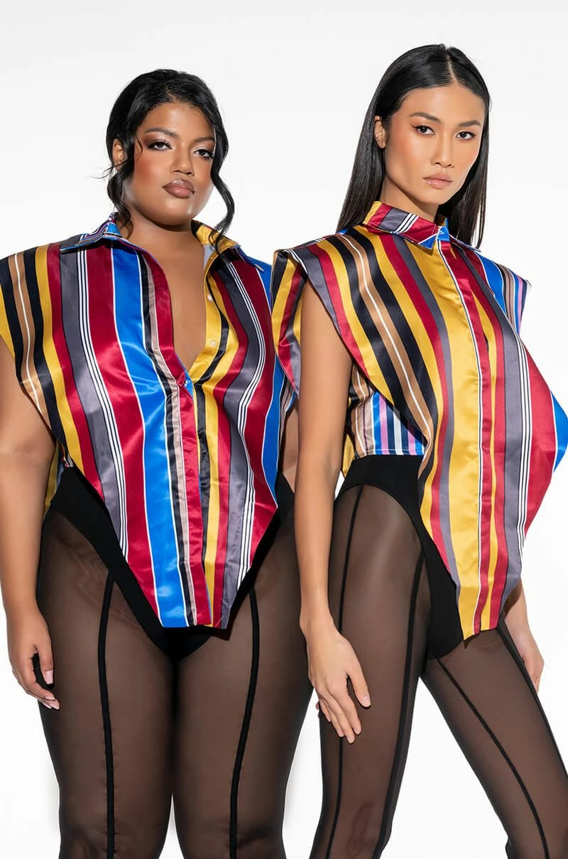 YOUR MUSE BUTTON UP BLOUSE