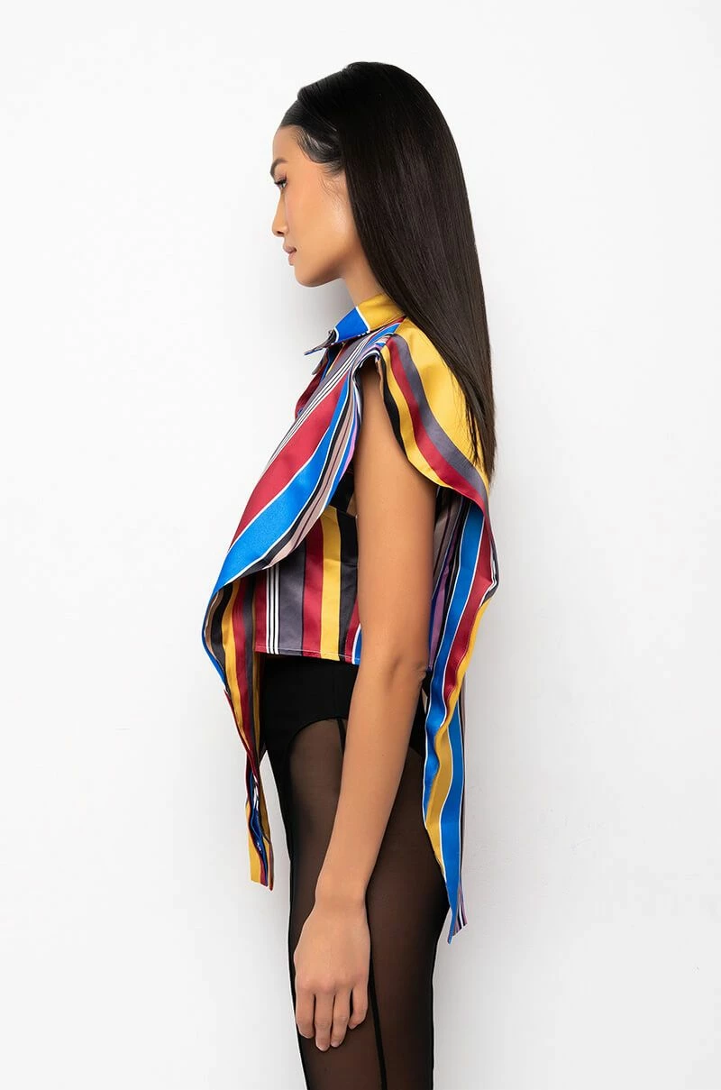 YOUR MUSE BUTTON UP BLOUSE - Image 9