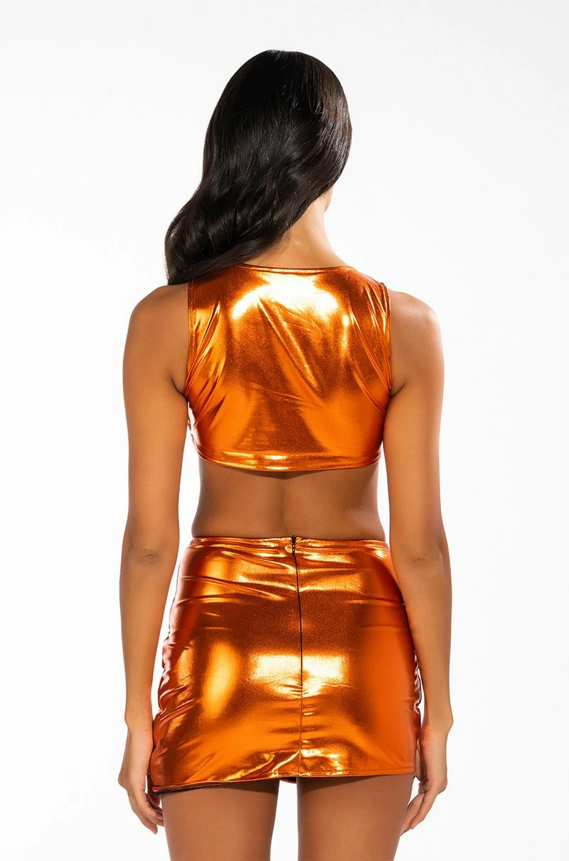 ZENON SLEEVELESS TEXTURED CROP TOP - Image 13
