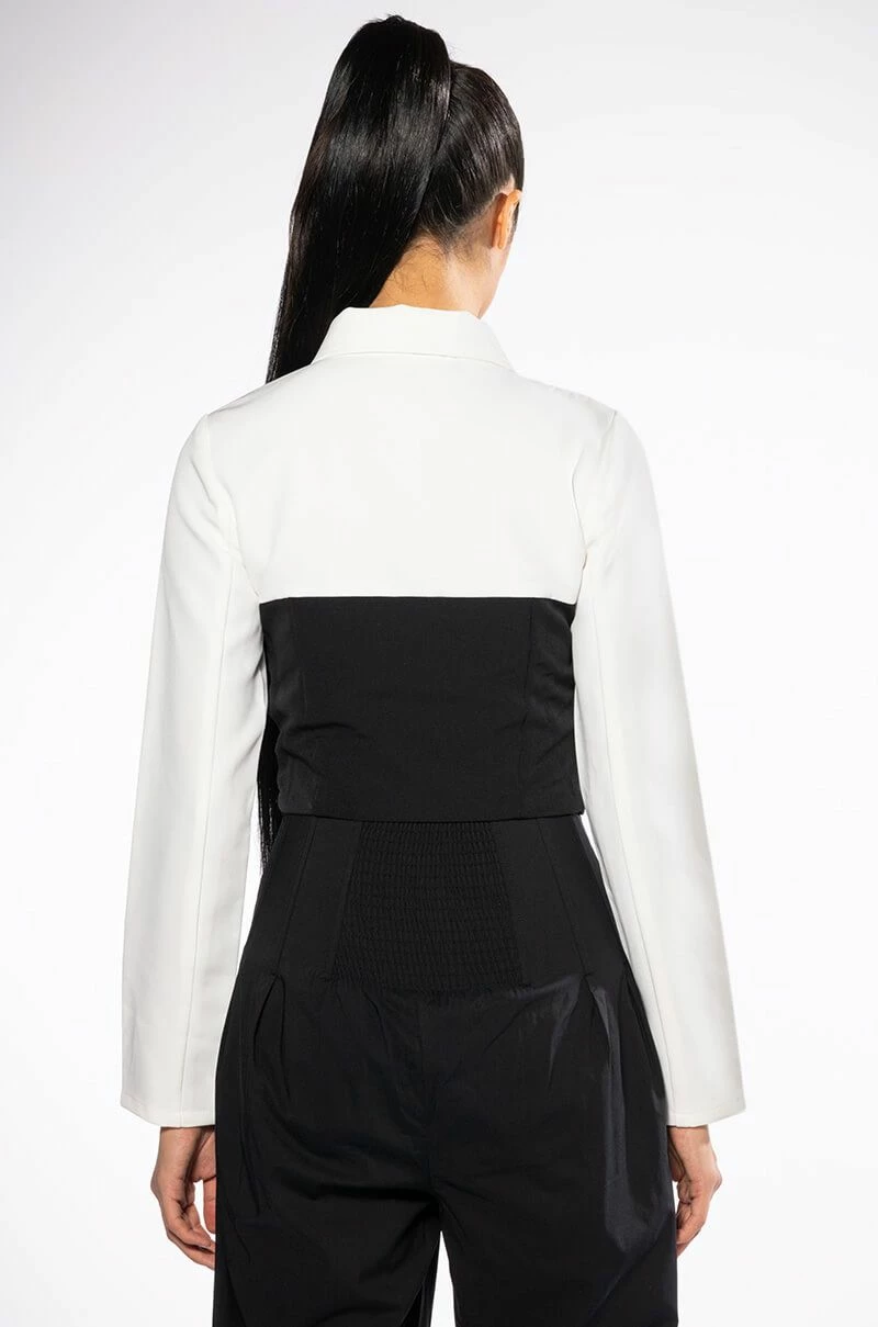 ZIPPIE DETAIL BLOUSE - Image 5